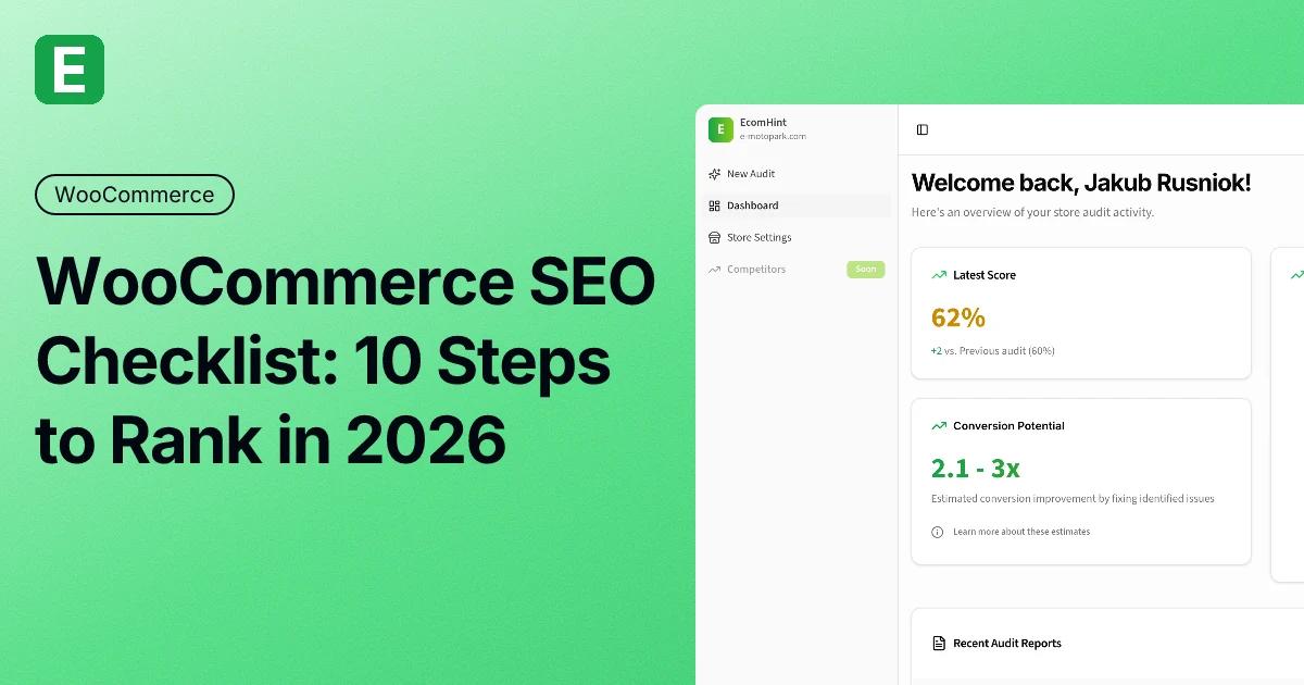 WooCommerce SEO Checklist: 10 Steps to Rank in 2026